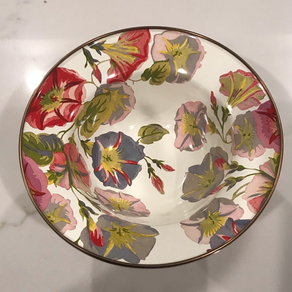 💯 Mackenzie Childs Campote dish medium size - Picture 3 of 5